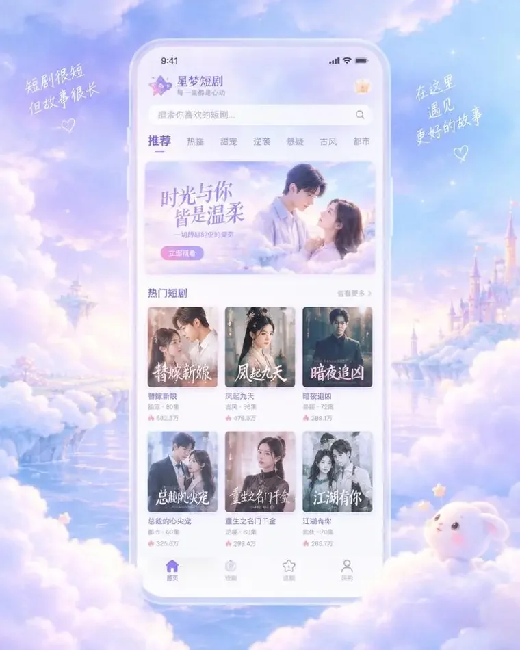 黄果新网 APP 首页界面